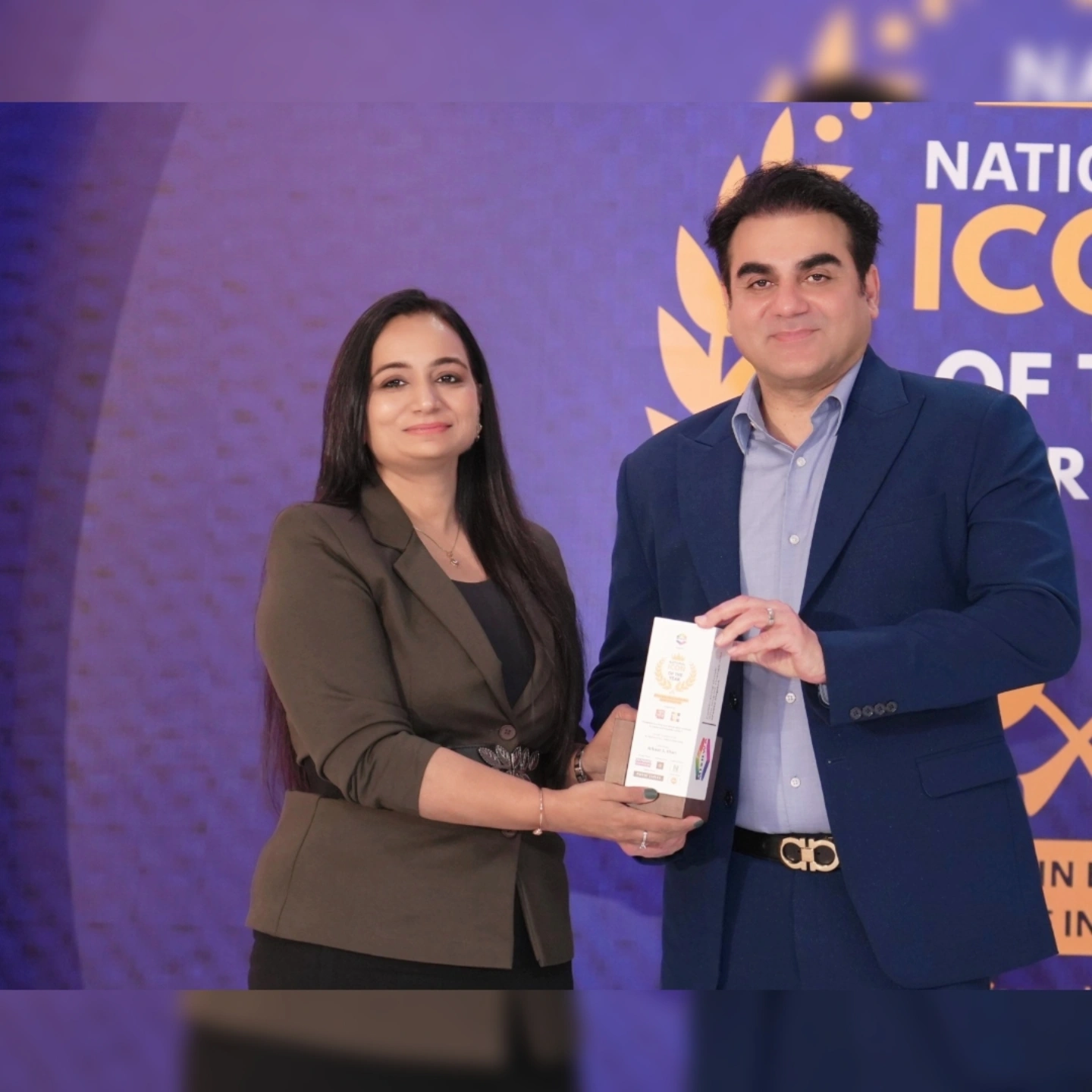 Received Vedic Visionary woman of the year award in 2025 from Mr Arbaaz khan Sir 