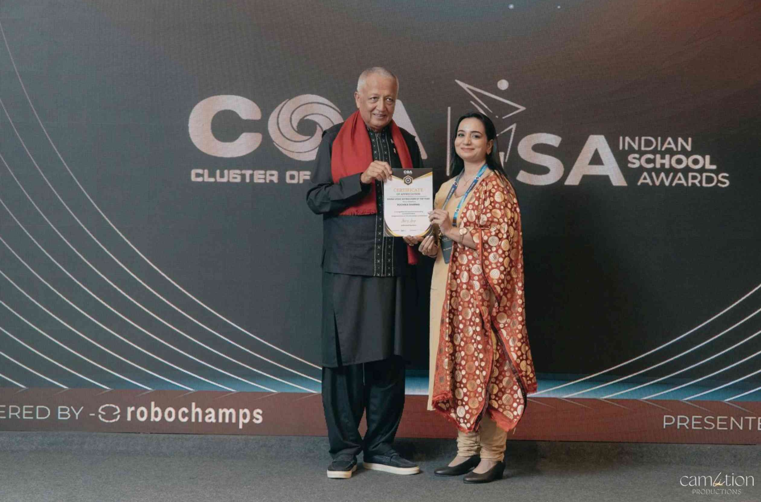 Received certificate from Mr Deepak Vohra Sir